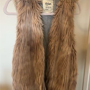 Dylan faux fur vest